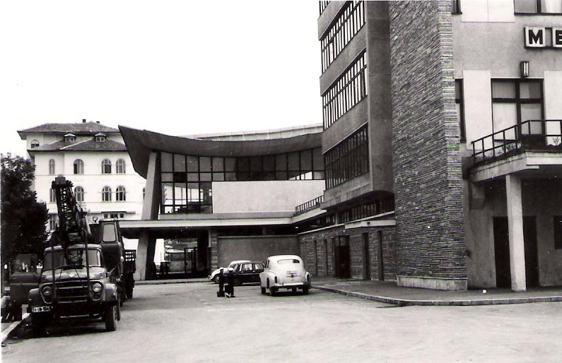 Der Bahnhof von Mediaș