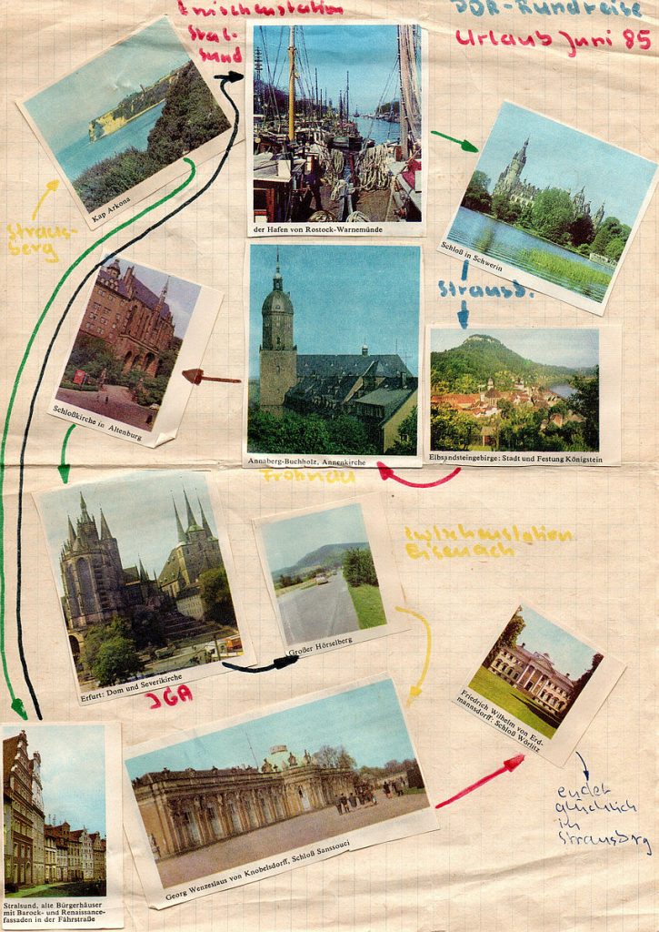 Reise durch die DDR im Juni 1985