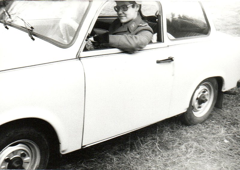 Kurzausgang im Trabant
